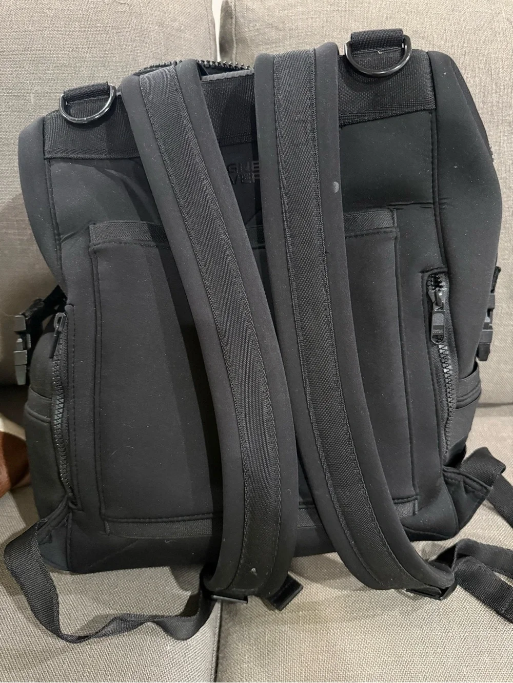 Dagne Dover Black Baby Backpack